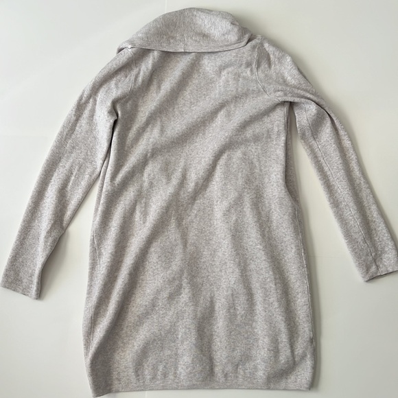 Ann Taylor Shawl Open Cardigan in Light Neutral Heather XS - Picture 7 of 10